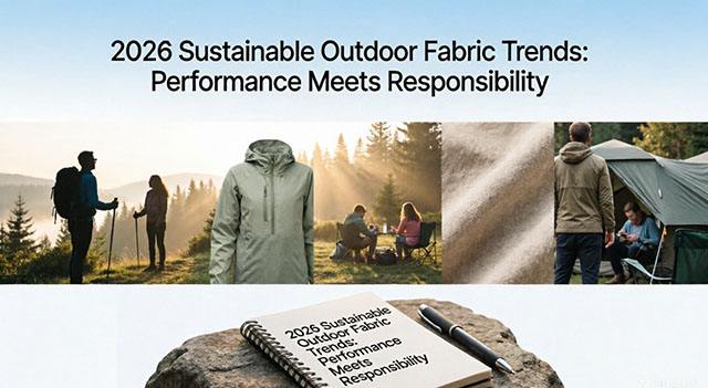 2026 Sustainable Outdoor Fabric Trends: Performance Meets Responsibility