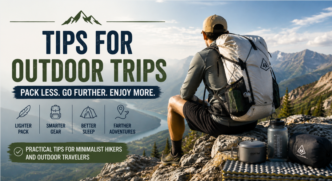 Lightweight Travel Packing Tips for Outdoor Trips