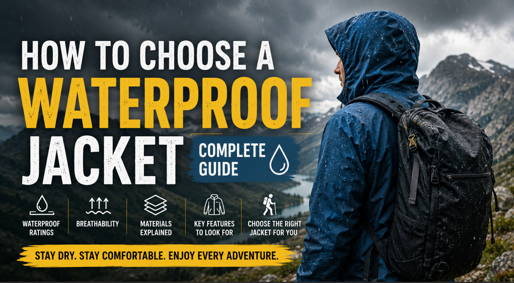 How to Choose a Waterproof Jacket | Complete Rain Jacket Guide