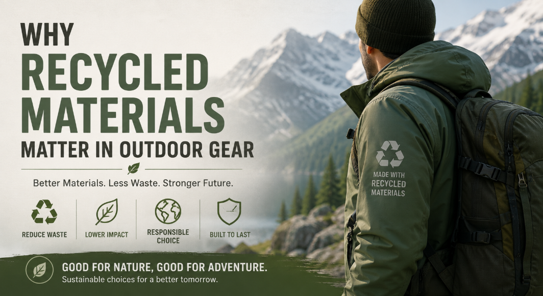 Why Recycled Materials Matter in Outdoor Gear