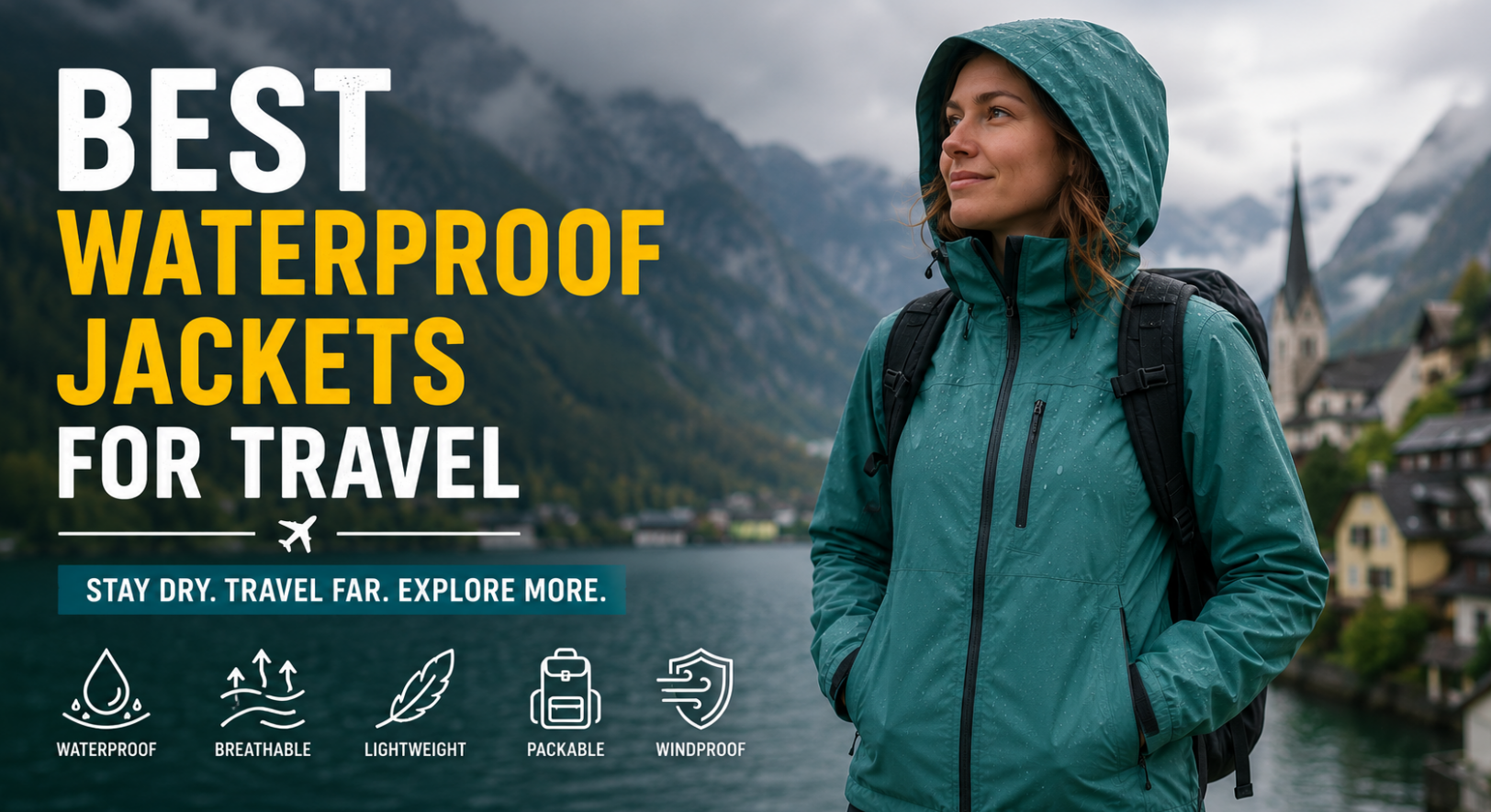 Best Waterproof Jackets for Travel: Stay Dry Anywhere You Go Best Waterproof Jackets for Travel: Stay Dry Anywhere You Go