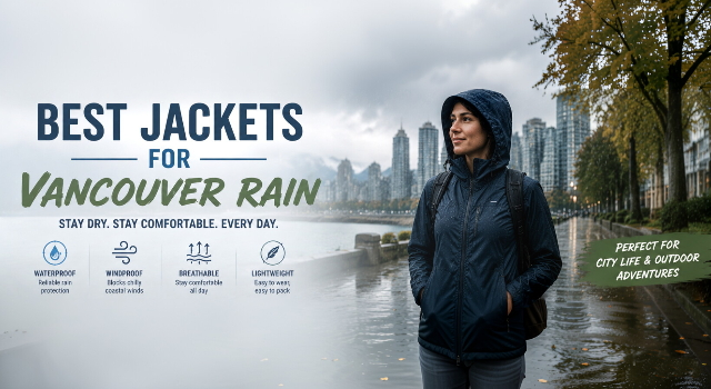 Best Jackets for Vancouver Rain: Stay Dry in Canada's Wettest City