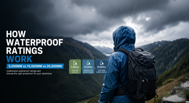How Waterproof Ratings Work: 5,000mm vs 10,000mm vs 20,000mm Explained