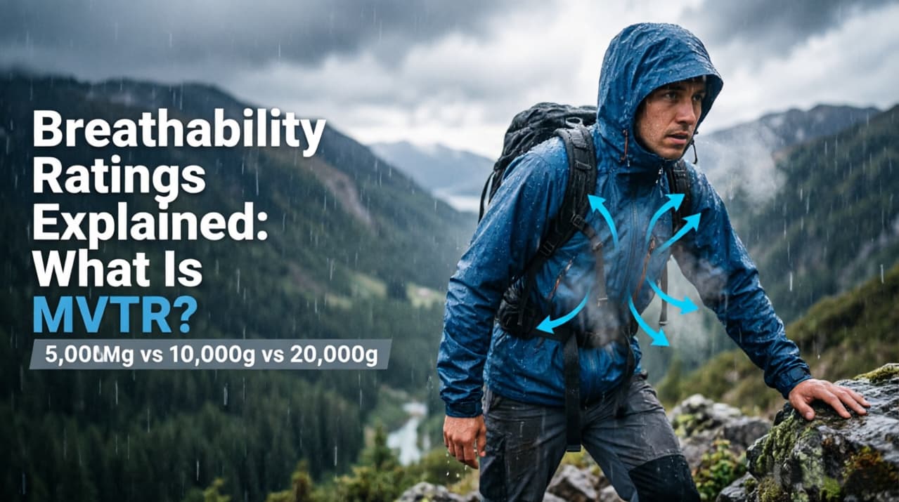 Breathability Ratings Explained: What Is MVTR and Why Does It Matter?