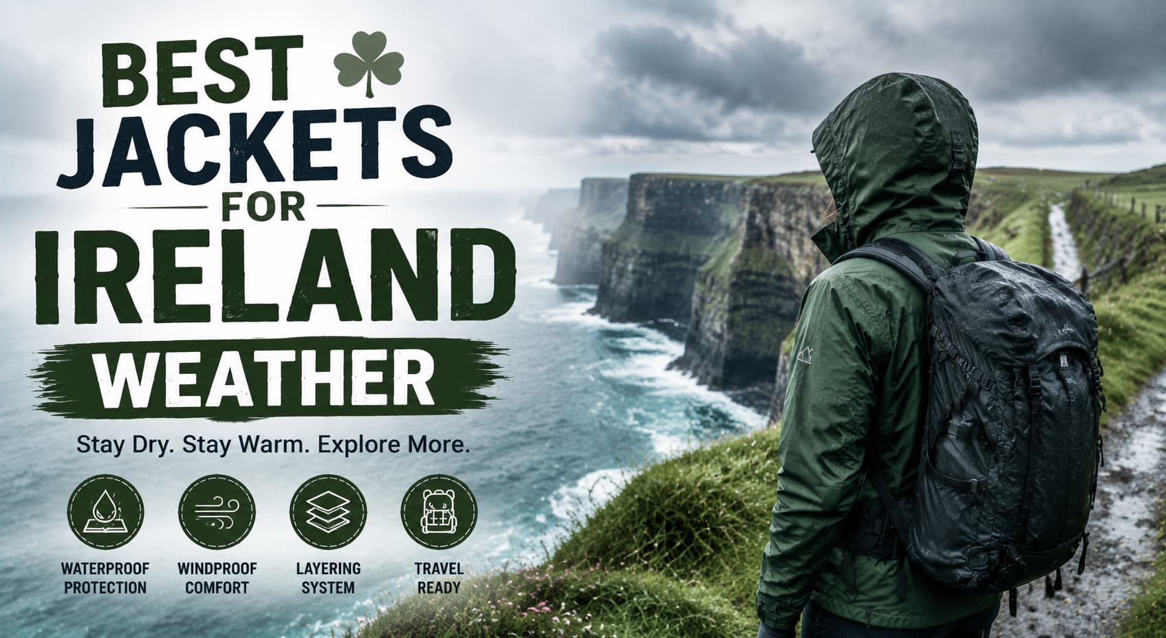 Best Jackets for Ireland Weather: Complete Outdoor & Rain-Ready Clothing Guide